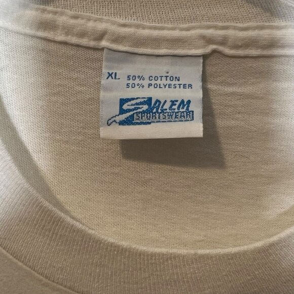 1990 NHL All-Star Game Vintage T-Shirt XL Pittsburgh Penguins Civic Arena Logo - Picture 5 of 8